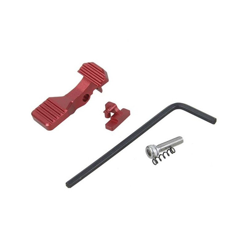 ACM Bolt Catch Amélioré Aluminum CNC pour M4 AEG Rouge