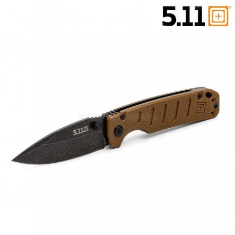 5.11 couteau braddock DP mini - Coyote - 