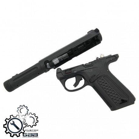 P6 Upgrade AAP-01 Assassin gas GBB Custom - Black - 