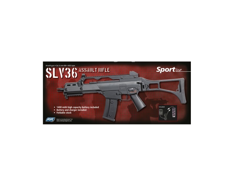 Vend réplique airsoft AEG SLV36 ou G36 noir neuf jamais utilisé