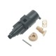 COWCOW Technology Nozzle Aluminium CNC Set complet pour AAP-01 - Noir - 