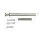 COWCOW Technology RM1 Guide Rod pour TM Hi-capa - Silver - 