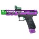 CTM Tactical compensateur CNC pour culasse longue FUKU-2 AAP-01 - Violet - 