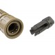 Knight's Armament Airsoft 556 QDC / CQB Airsoft Suppressor (14mm CCW) TAN - 