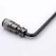 BalystiK coupleur male EU avec entrée male 1/8 NPT - 