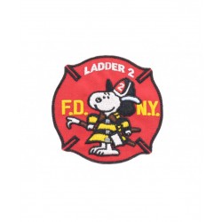 Patch Velcro FDNY Ladder 2 8th battalion - 