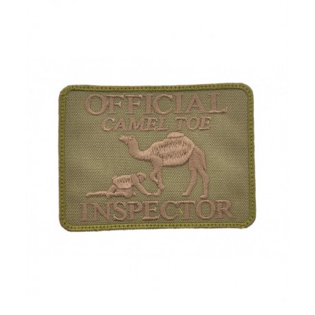 Patch Velcro Camel Toe Inspector - Tan - 