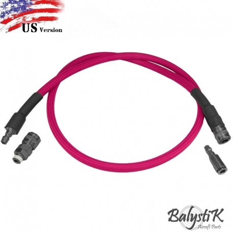 Balystik ligne complète HPA tressée rose version US - 