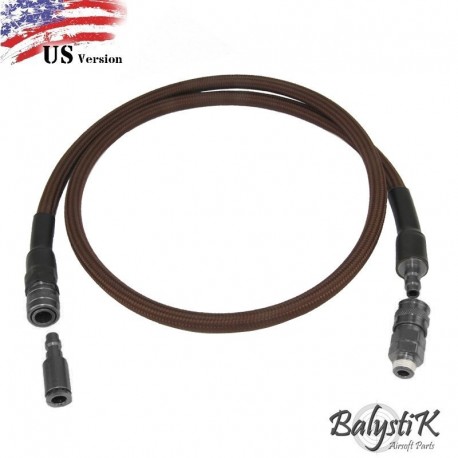 Balystik ligne complète HPA tressée deep coffe version US - 