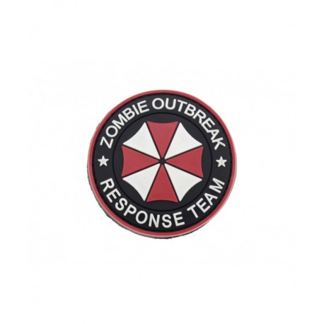 Patch Velcro Resident Evil Zombie Outbreak Umbrella Corporation - 