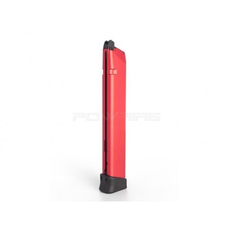 TTI 50 Rds extended Aluminum Lightweight magazine for G-series / AAP01 - Red - 