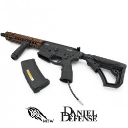 Wolverine MTW Daniel Defense Mk18 custom workshop - Noir / Brown - 