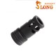 Slong airsoft Cache Flamme métal Noir - 