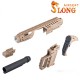 SLONG AIRSOFT conversion Kit MPG + G-KRISS XI - Brown - 