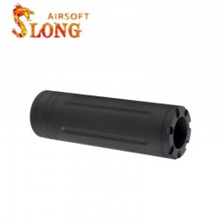 SLONG AIRSOFT Silencieux 14mm CCW Type D - 110mm - 