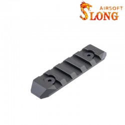 SLONG AIRSOFT Rail M-lok CNC 68mm - Black - 