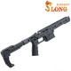 SLONG CSR-10 Tactical Stock for VSR-10 - Noir