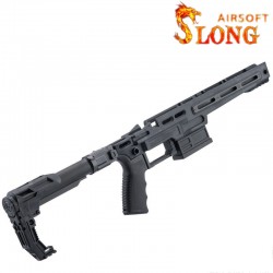 SLONG CSR-10 Tactical Stock for VSR-10 - Black - 