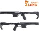 SLONG CSR-10 Tactical Stock for VSR-10 - Black - 