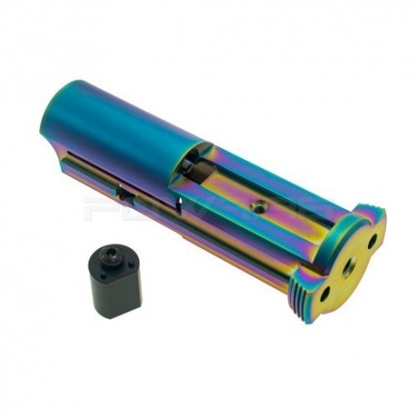 COWCOW Technology Cage nozzle allégée en aluminium AAP-01 - Rainbow - 