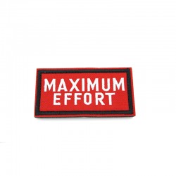 MAXIMUM EFFORT Velcro patch - 