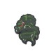 Dragon Velcro patch - Green - 