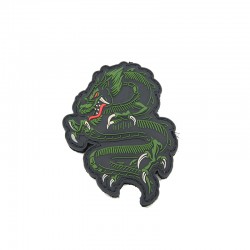 Dragon Velcro patch - Green - 