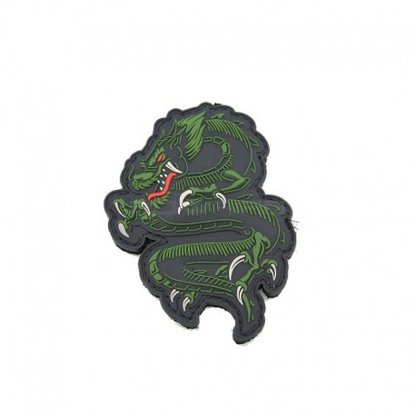 Dragon Velcro patch - Green - 