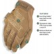 Mechanix Gants THE ORIGINAL Taille S - Coyote - 