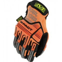 Mechanix Glove M-PACT HI-VIZ Size M - Orange - 