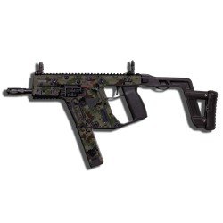 AirsoftSkinZone Kit adhésif complet +1 Chargeur skin pour Kriss Vector Krytac AEG - SU