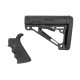 HOGUE Grip and Mil-Spec Collapsible Buttstock for AR15 / M4 GBBR - black - 