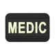 MEDIC velcro patch - Glow - 