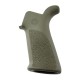 Hogue AR-15/M-16 OverMolded Rubber Beavertail Grip - OD - 