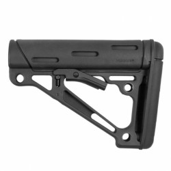Hogue AR-15 OverMolded Collapsible Buttstock Mil-Spec - Black - 