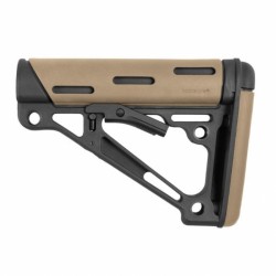 Hogue AR-15 OverMolded Collapsible Buttstock Mil-Spec - FDE - 