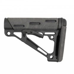 Hogue AR-15 OverMolded Collapsible Buttstock Mil-Spec - GHILIE GREEN - 