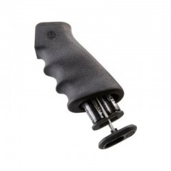 Hogue AR-15/M-16 cargo Rubber Grip with Finger Grooves - Black - 