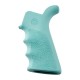 HOGUE grip caoutchouc ergonomique beavertail pour AR15 / M4 GBBR - Aqua - 