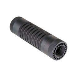 Hogue Knurled Aluminum Free Float Forend 7 inch - Black - 