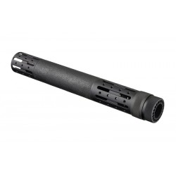 Hogue AR-15/M-16 12,5 inch Free Float OverMolded Forend with Attachments - Black - 