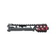 CTM tactical FUKU-2 upper set CNC - short cut out pour AAP-01 - Noir / Rouge - 