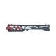 CTM tactical FUKU-2 CNC upper Skeleton pour AAP-01 - Black / Red - 