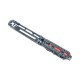 CTM tactical FUKU-2 CNC upper Skeleton pour AAP-01 - Black / Red - 