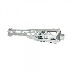 CTM tactical FUKU-2 CNC upper Skeleton pour AAP-01 - Silver / Grey - 