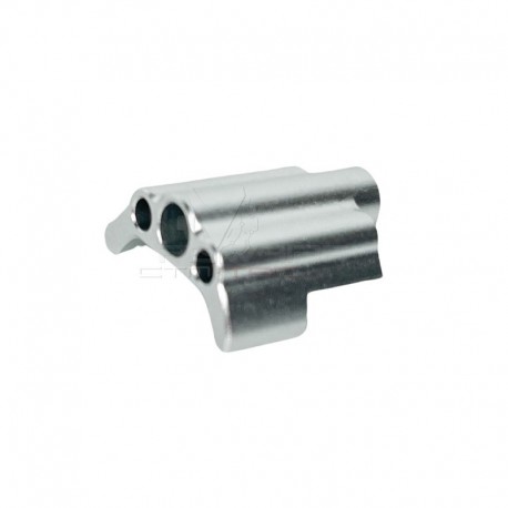 CTM tactical CNC nozzle block for AAP-01/C - Silver - 