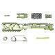 CTM tactical FUKU-2 CNC upper Skeleton pour AAP-01 - Army Green / Silver - 