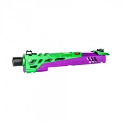 CTM tactical split slide Flatline for TM Hi-capa 5.1 - Purple / Green - 