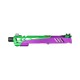 CTM culasse tactical split Flatline pour TM Hi-capa 5.1 - Violet / Vert - 