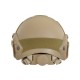 EM Fast MH helmet with quick adjustement - Coyote - 